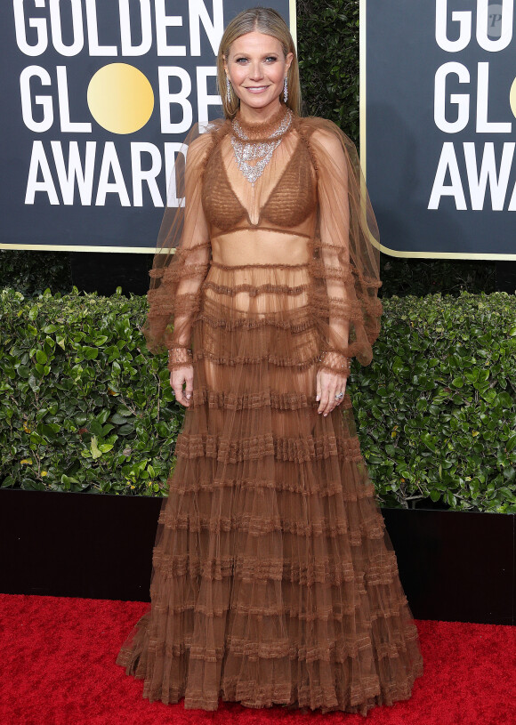 Gwyneth Paltrow - Photocall de la 77ème cérémonie annuelle des Golden Globe Awards au Beverly Hilton Hotel à Los Angeles, le 5 janvier 2020.