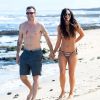Exclusif -  Megan Fox et son mari Brian Austin Green en vacances sur l'île de Kailua-Kona à Hawaï le 28 mars 2018. Le couple qui a traversé des moments difficiles est retourné sur la plage sur laquelle ils se sont mariés.