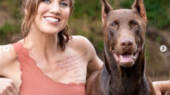 Hope Solo en deuil : son doberman est mort après avoir reçu une balle