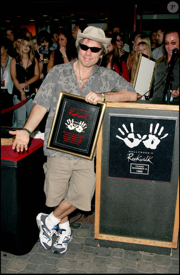Iron Maiden fait son entrée dans le rockwalk d'Hollywood le 19 août 2005.
