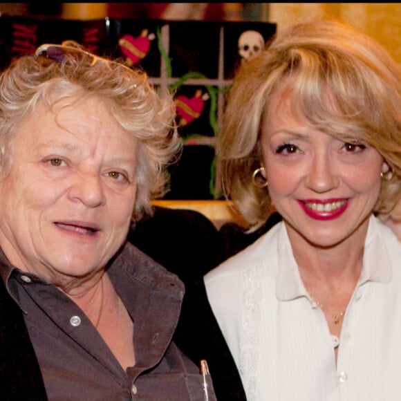 Josée Dayan et Corinne Le Poulain. 19/10/2010 - Paris