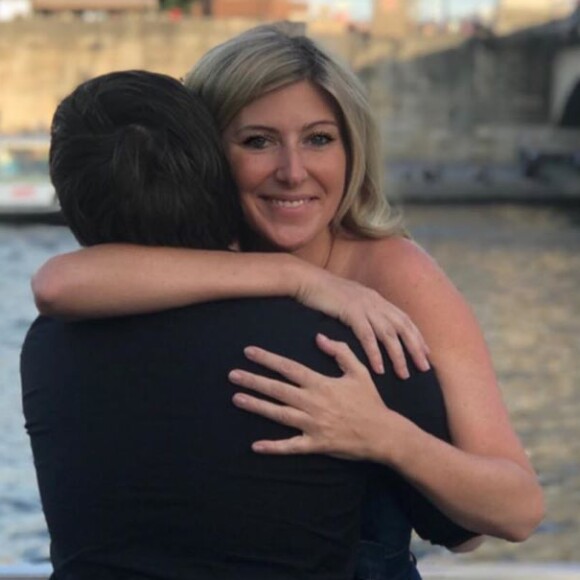 Amanda Sthers et son fils Oscar sur Instagram, août 2019.