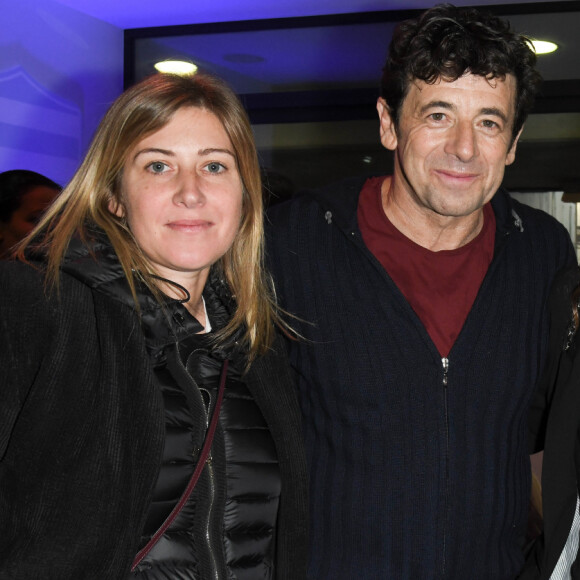 Exclusif - Amanda Sthers, Patrick Bruel, Etienne Gernelle - People en backstage lors du premier jour du concert de Patrick Bruel lors de sa tournée "Ce soir on sort..." à Paris La Défense Arena le 6 décembre 2019. © Coadic Guirec/Bestimage