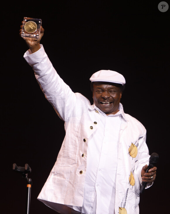 Grand Prix des musiques du monde pour Mory Kanté - Remise des Prix Sacem 2017 à la salle Pleyel à Paris, France, le 27 novembre 2017. © Marc Ausset-Lacroix/Bestimage