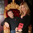 Jean-Marie Bigard et sa femme Lola Marois (Lola Bigard) - Cocktail de bienfaisance 'Octobre Rose' au restaurant Fidèle à Paris, France, le 16 octobre 2017. © Denis Guignebourg/Bestimage