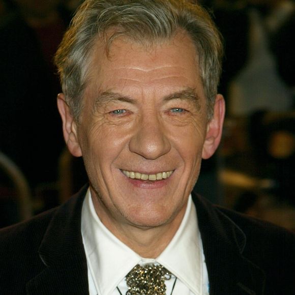 Ian Mckellen - Première du film "Le seigneur des anneaux : le retour du roi". Los Angeles. Le 4 décembre 2003.