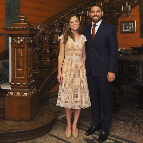 Nicholas de Roumanie et son épouse Alina-Maria sur Instagram, le 3 avril 2020.
