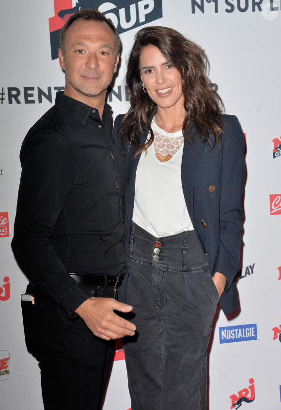 Alexandre Devoise et Sophie Coste - Conférence de rentrée du Groupe NRJ au théâtre des Folies Bergère à Paris, le 16 septembre 2019. © Veeren/Bestimage