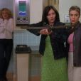 Shannen Doherty et Alyssa Milano dans la série "Charmed".