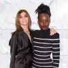 Carine Roitfeld et Lupita Nyong'o à New York, le 7 février 2019.