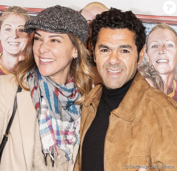 Mélissa Theuriau et son mari Jamel Debbouze - Avant-première du film "Une belle équipe" à Paris le 3 décembre 2019. © Jack Tribeca/Bestimage