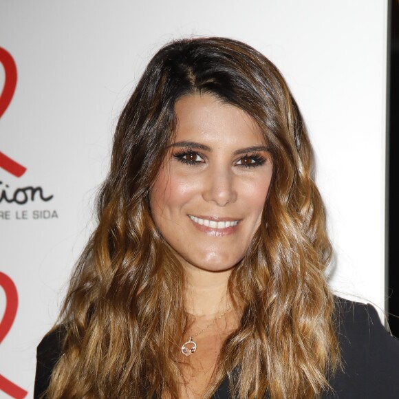 Karine Ferri - Soirée de lancement du Sidaction 2019 à la salle Wagram à Paris, le 18 mars 2019. © Marc Ausset-Lacroix/Bestimage