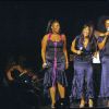 The Pointer Sisters en concert au Zénith de Paris en 2004.