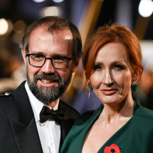 J.K. Rowling et son mari Neil Murray lors de l'avant première mondiale du film "Les animaux fantastiques : Les crimes de Grindelwald" au cinéma UGC Bercy à Paris le 8 novembre 2018. © Cyril Moreau / Bestimage