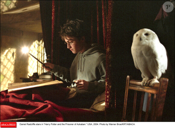 Daniel Radcliffe dans "Harry Potter et le prisonnier d'Azkaban". 2004. @Warner Bros/KRT/ABACA.