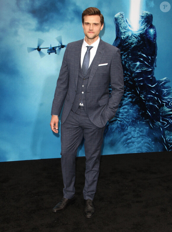 Hartley Sawyer à la première de Godzilla: King Of The Monsters au TCL Chinese Theatre à Hollywood, Los Angeles, le 18 mai 2019