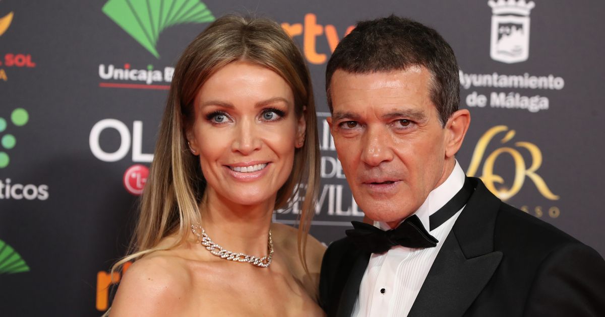 Antonio Banderas and Nicole Kimpel au photocall de la 34ème édition des