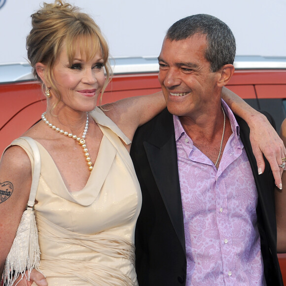 Melanie Griffith, Antonio Banderas - Gala Starlite a Marbella, le 10 aout 2013.