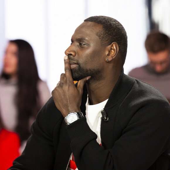 Exclusif - Omar Sy - Enregistrement de l'émission "Clique" présentée par M. Achour sur Canal Plus, le 11 février 2020. © Jack Tribeca/Bestimage