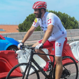 Exclusif - Laurent Ournac - Etape du coeur 2017 au profit de l'association "Mécénat Chirurgie Cardiaque" à Marseille, le 22 juillet 2017. © CVS/Bestimage