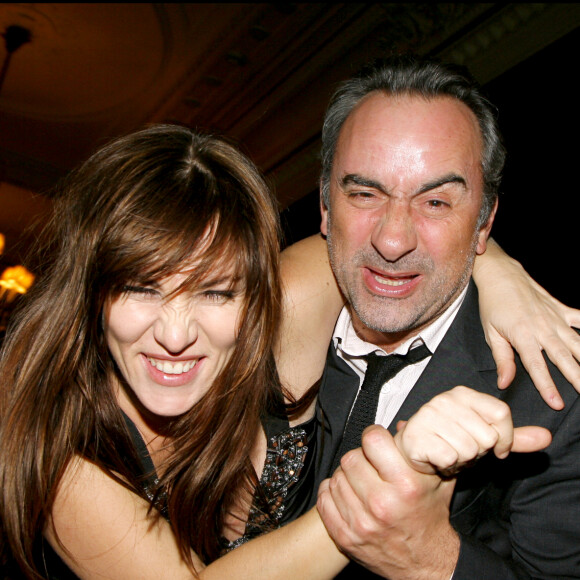 Antoine Duléry et Mathilde Seigner - Avant-première du film "Danse avec lui" à Paris en 2007.