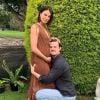 Luke Cook et Kara Wilson attendent leur premier enfant à deux, un petit garçon. Le 13 juin 2020.