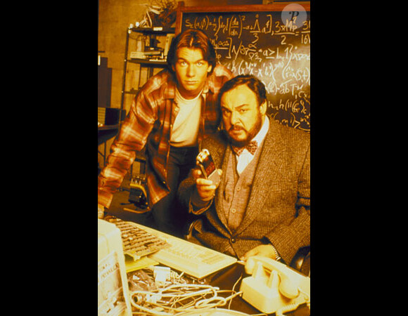 Jerry O'Connell et John Rhys-Davies dans la série "Sliders, les mondes parallèles".