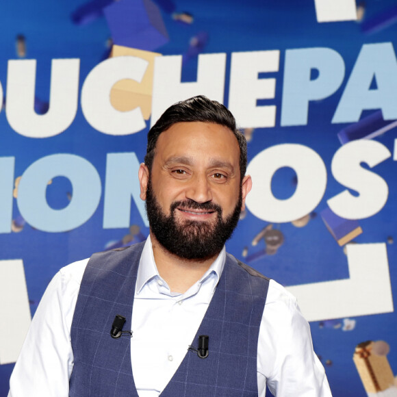 Exclusif - Cyril Hanouna sur le plateau de l'émission TV "Touche Pas à Mon Poste (TPMP)" à Boulogne-Billancourt. Le 3 mai 2018