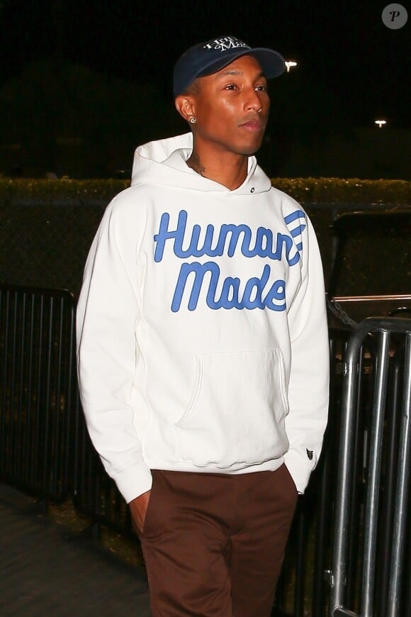 Exclusif - Pharrell Williams - Les célébrités quittent le Hard Rock Stadium après le Super Bowl 2020 à Miami le 2 février 2020.