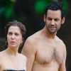 Kristen Wiig avec son nouveau compagnon, l'acteur Avi Rothman, lors de vacances romantiques à Hawaï le 4 mai 2016