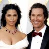 Matthew McConaughey et sa femme Camila Alves - Arrivées - 90e cérémonie des Oscars 2018 au théâtre Dolby à Los Angeles, le 4 mars 2018. © Future-Image via ZUMA Press/Bestimage