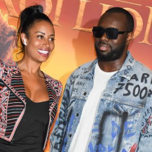 Maitre Gims et sa femme Demdem Djuna - Projection exceptionnelle du nouveau Disney "Le Roi Lion" au Grand Rex à Paris le 11 juillet 2019. © Coadic Guirec/Bestimage