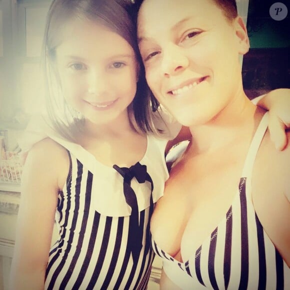 Pink et sa fille Willow sur Instagram. Le 22 avril 2020.