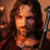 Viggo Mortensen dans le film "Le seigneur des anneaux : le retour du roi". 2003.
