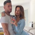 Maeva Martinez avec son fiancé, le 1er juin 2020, sur Instagram