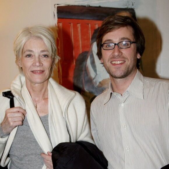 Thomas Dutronc et sa mère Françoise Hardy - "Henri Salvadore tire sa révérence" et fait ses adieux à la scène. Au Palais des Congrès de Paris en 2007.