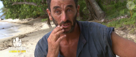 Steeve dans "Koh-Lanta, la guerre des chefs" (TF1) vendredi 31 mai 2019.