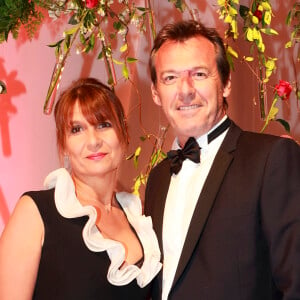 Jean-Luc Reichmann et sa femme Nathalie - Gala du 75ème Grand Prix de Monaco le 28 mai 2017. © Claudia Albuquerque/Bestimage