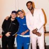 Rob Kardashian, très aminci, pose avec son ami Savas Oguz et Tristan Thompson, le 29 juin 2020 sur Instagram.
