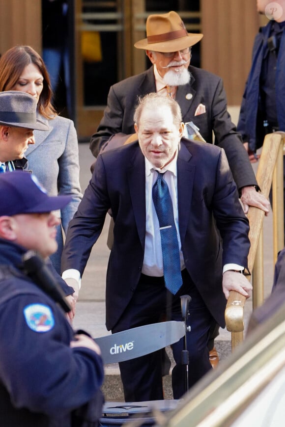 Harvey Weinstein à la sortie du tribunal à New York le 21 février 2020.