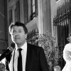 Laura Tenoudji fière de la réélection de son mari Christian Estrosi à la mairie de Nice le 28 juin 2020.