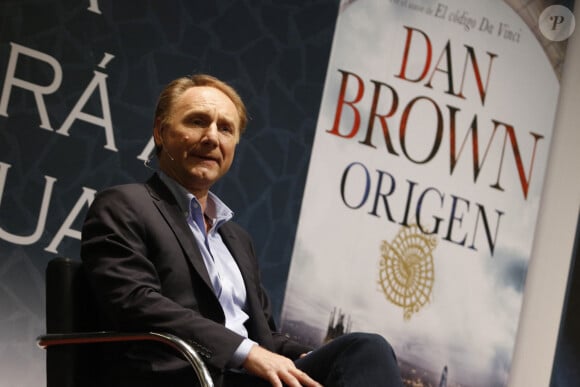 Dan Brown présente son nouveau livre Origine à Barcelone le 17 octobre 2017
