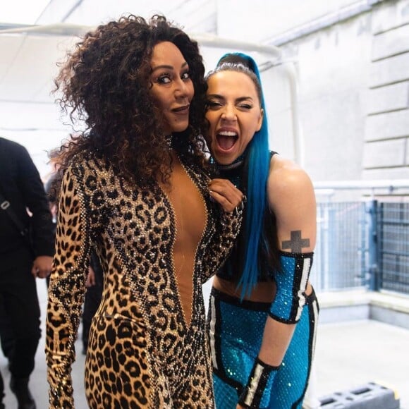 Mel C et Mel B sur Instagram. Le 26 mai 2019.