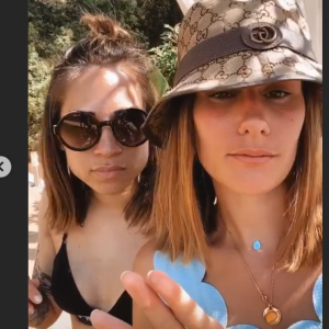 Jesta Hillmann, Cécilia et Jade (Koh-Lanta) réunies à Ibiza pour l'enterrement de vie de jeune fille de Wafa - Instagram, 4 juillet 2020