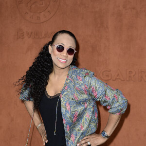 Christine Kelly au Village Roland Garros lors du tournoi de Roland-Garros 2019. Paris, le 26 mai 2019.
