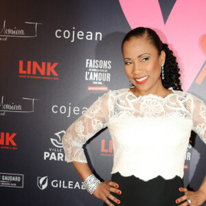 Christine Kelly lors du gala de charité le grand bal "ParAmour' à l'hôtel de ville de Paris, France, le 14 février 2019. © Denis Guignebourg/Bestimage