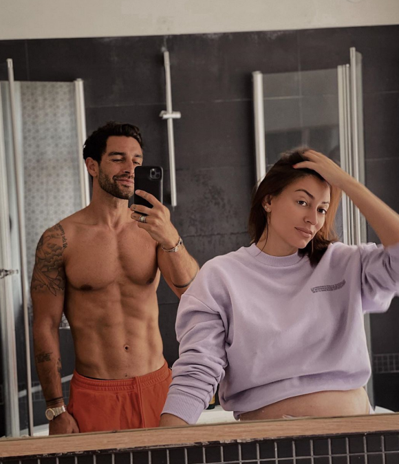 Rachel Legrain-Trapani et Valentin Léonard profitent de leur dernière grasse matinée avant l'arrivée de leur bébé - Instagram, 7 juillet 2020