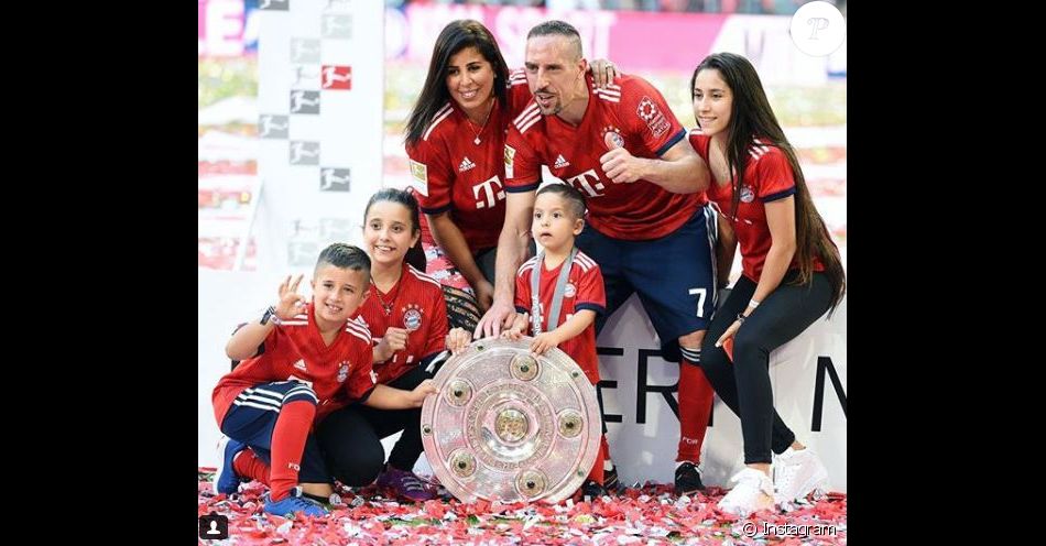 Franck Ribéry champion d'Allemagne avec son équipe du ...