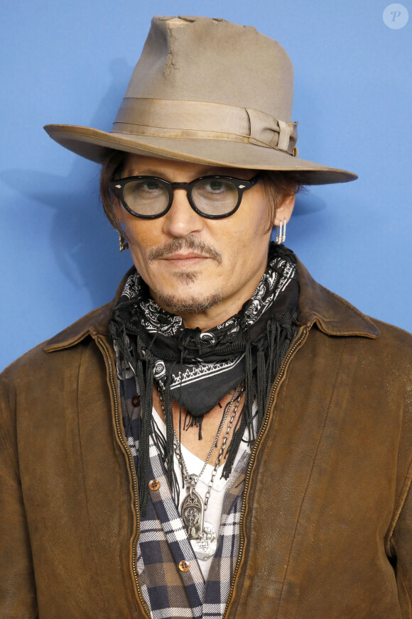 Johnny Depp - Le photocall du film "Minamata" au 70e Festival International du Film de Berlin / Berlinale 2020 à l'hôtel Grand Hyatt le 21 février 2020 à Berlin, Allemagne. © Future-Image via ZUMA Press / Bestimage