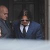 Après une journée de procès contre le magazine The Sun Newspaper, Johnny Depp quitte la cour royale de justice à Londres. Le 7 juillet 2020